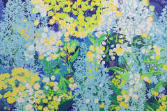 Hyacinth,2022, acrylic on canvas, 70 x 90 cm