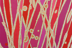 Golden Grass, 2022, acrylic on canvas, 30 x 40 cm