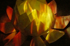Transporter, 2010, instalation, video on paper,  150 x 150 cm